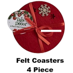 Felt Coasters - 4 Piece